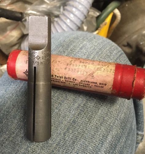 Cleveland MT 2 Morse Taper 3/8&#034; Hand Tap Chuck Machinist Metal Lathe Drill Press