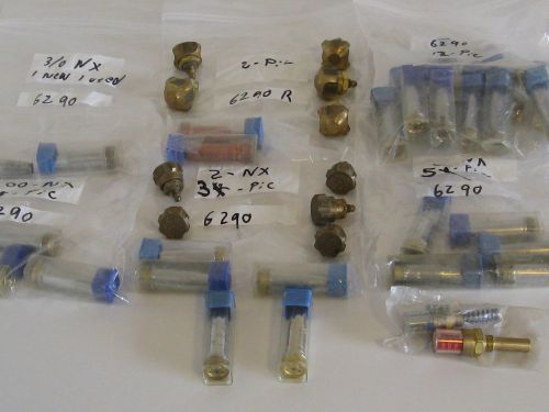 29-cutting torch tips harris  two piece propane nos. 10 knobs 2- indic- cyls. for sale