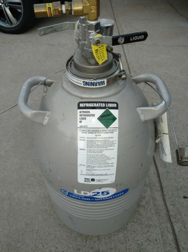 USED Cryogenic Dewar Taylor Wharton LD25 with Discharge Device