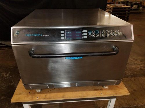 TURBOCHEF HHB2 HIGH BATCH RAPID COOK OVEN. GONE THROUGH WORKS FAST SHIP!