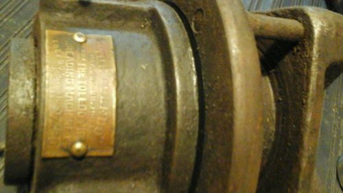 ,  Toledo,pipe threading machine Vintage, Serial c7480 patt june 28th 1904