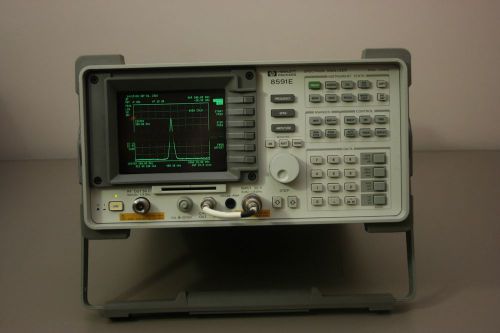 Hp agilent 8591e spectrum analyzer 9khz-1.8ghz calibrated, warranty tracking gen for sale