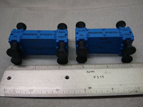 ANAREN 1F0625-6 -6dB COUPLER IN-OUT AND -6dB-1SO SMA-FEMALE CONNECTORS NOS