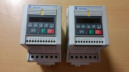 Allen Bradley 160-BA06NSF1P1 Series C 3 hp VFD #1153TS