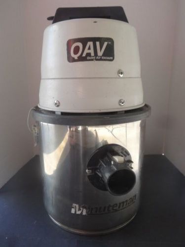 Minuteman air vacuum ss bucket av-4. 700004 for sale