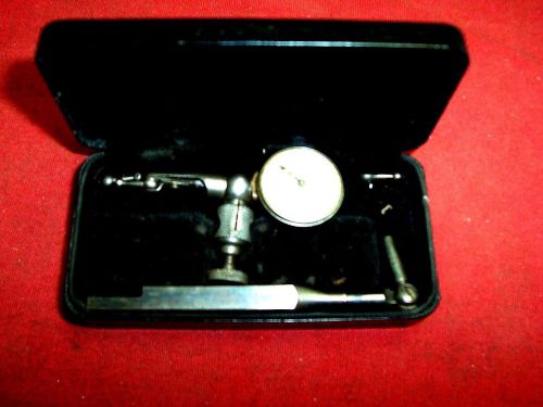 Starrett No. 711-F Last Word Indicator  With Hard Case