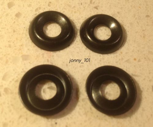 100 x # 8 Finish Cup Washer / Countersunk Finish Washer Black