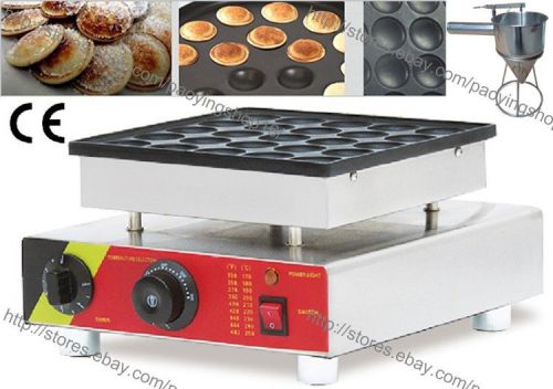 Commercial Nonstick Electric Mini Dutch Pancake Maker Poffertjes Grill Machine