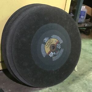 Carborundum Carbo Gold 20” X 3/16 X 1” Cut Off Wheel CRB 055395-07068 60% RETAIL