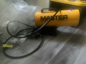 (10) portable heaters - MASTER mh-60v-gfa 60,000 btu Propane Forced Air Heater