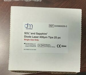 25 tips DenMat SOL and Sapphire Diode Laser Tips 400um