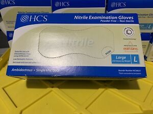 nitrile gloves large 250/BOX