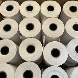 Lot Of 15 CASIO PCR-T273 SE-G1 SM-T274 THERMAL CASH REGISTER PAPER ROLLS 58mm