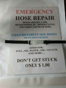 Emergency Hose repair - Cars, Boats, Motorcycles and more