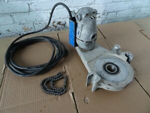 MCELROY PITBULL 14 FUSION MACHINE PIPE FACER parts motor and housing