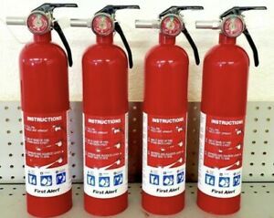2.5lb Fire Extinguisher ABC Dry Chemical First Alert 1A10BC  FOUR PACK