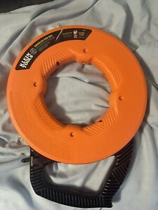Klein Tools Non-Conductive Fiberglass Fish Tape 100-Ft brand new, never used.