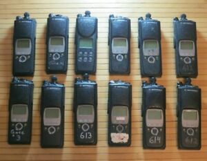 Lot of 12 Motorola XTS 5000 Model II 700/800 MHz Two-Way Radios - No Batteries