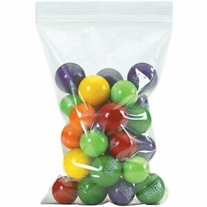 Aviditi PB3728 Poly Reclosable Bag 9&#034; Length x 9&#034; Width 4 mil Thick Clear Cas...