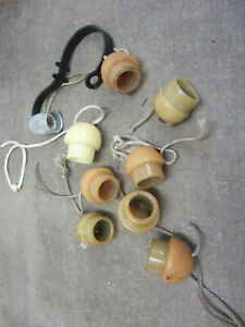 9 SCBA Cylinder Valve Thread Protector Caps