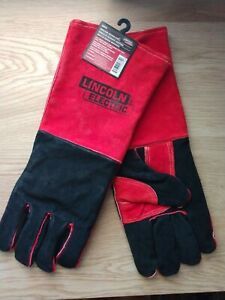 Lincoln Electric Premium Leather Welding Gloves KH643 SIZE: LARGE