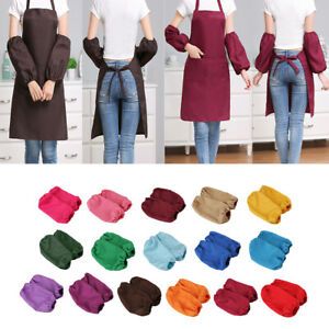 Kitchen Cooking Sleeve Cloth Thicken Antifouling Waterproof Sleeve 1 Pair