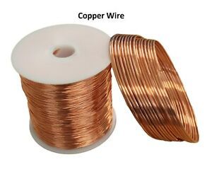 Bare Copper Wire 1 Lb./ 8,10,12,14,16,18,20,22,24,26,28,30 Ga (Dead Soft)