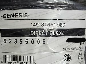 Honeywell Genesis 5285 14/2C Audacious OFC Direct Burial Speaker Cable /25ft