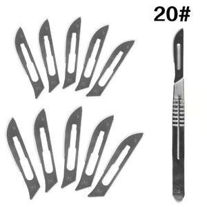 10 Pcs Surgical Scalpel Blades DIY Cutting Tool PCB Repair Animal Surgical Knife