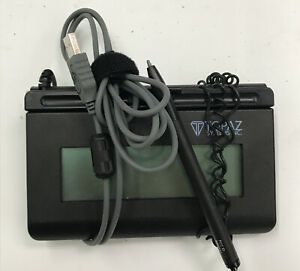 Topaz Systems SignatureGem Pad (T-L462-HSB-R) +Pen &amp; USB Cable