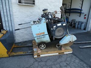 Target Pro 65 6510 Walk Behind Self Propelled Concrete Saw