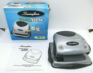 Swingline Easy View 2 Hole Punch 20 Sheet Capacity #74055