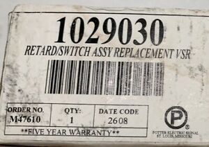 2 Potter Retard Water Flow Indicator Alarm Switch Switch Assy Replacement.