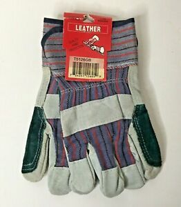 Mens Leather Combo Full Size Work Gloves Quality Hand Protection T5126GB