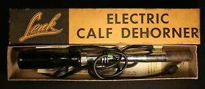 Vintage Electric Lenk Calf Dehorner - Farm, Cattle, Ranching