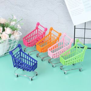 Mini Shopping Cart Supermarket Handcart Shopping Utility Cart Mode Storage TWF
