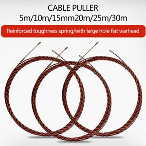 Electrician Wire Threading Device Binders Kit + Cable Guider Puller Wiring TUSfi