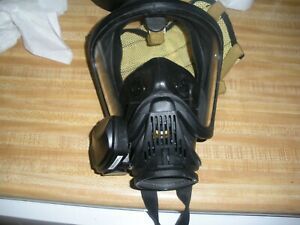 MSA ULTRA ELITE SCBA AIR PAK FIREFIGHTER MASK, HUD, NECK STRAP (SIZE MEDIUM)