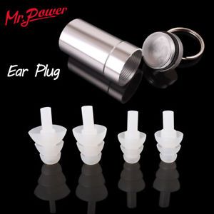 2 Pairs High Fidelity Concert Rave Musician DJ EarPlugs Ear Plug Protect Hearing