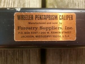 Wheeler Pentaprism Caliper Forestry Tool