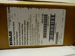 Ecolab Touch-Free Automatic Touch Free Hand Hygiene Dispenser NEW Color : Black