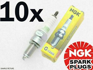 10x GENUINE NGK REPLACEMENT G-POWER COPPER CORE SPARK PLUG BPR5EGP @LS