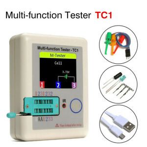 LCR-TC1 Multifunction Transistor Tester Didoe Triode Resistor NPN PNP  L