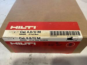 Hilti 6.8/11 M1 .27 Cal. Powder Cartridges - Red, Box of 1000   .27 Cal Red