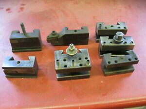 LOT of USED Aloris Tool CXA Tool Holders