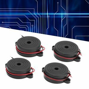 4Pcs 95dB Alarm Buzzer HighDecibel Signal Electronic Continuous Sound DC 324V