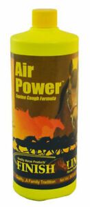 Finish Line Air Power Cough Formula All Natural Horse Equine 34 oz