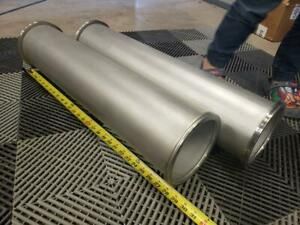 Edwards DN 160 ISO-K Stainless High Vacuum UHV Nipple Union 720mm