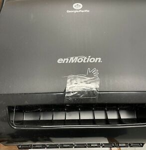 Georgia-Pacific 59498A Impulse 8&#034; Automated Paper Towel Dispenser Black