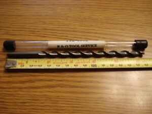 New R&amp;O 6.71mm, .264 x 6-3/8&#034; Solid Carbide Parabolic Long Length Twist Dril